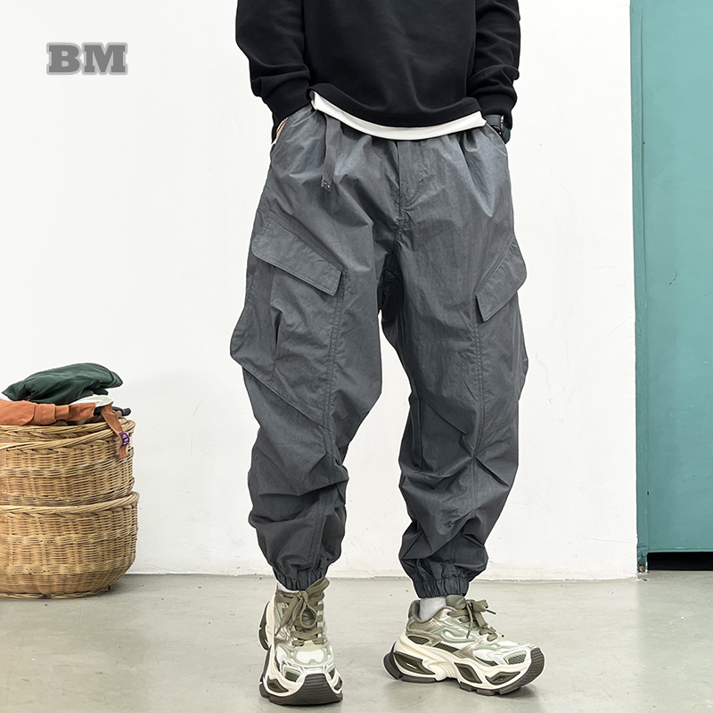 Techwear Pants Tactical - Celana Kargo Techwear Korea Pria Musim