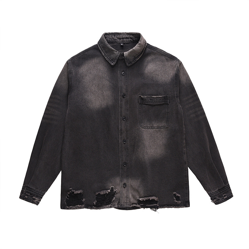Street Fashion Denim - Jaket Jeans Pria High Street Model