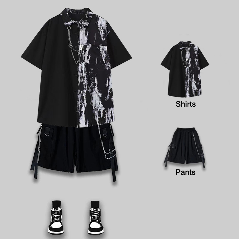 Techwear Pants Tactical - Arens setelan pakaian pria, pakaian musim