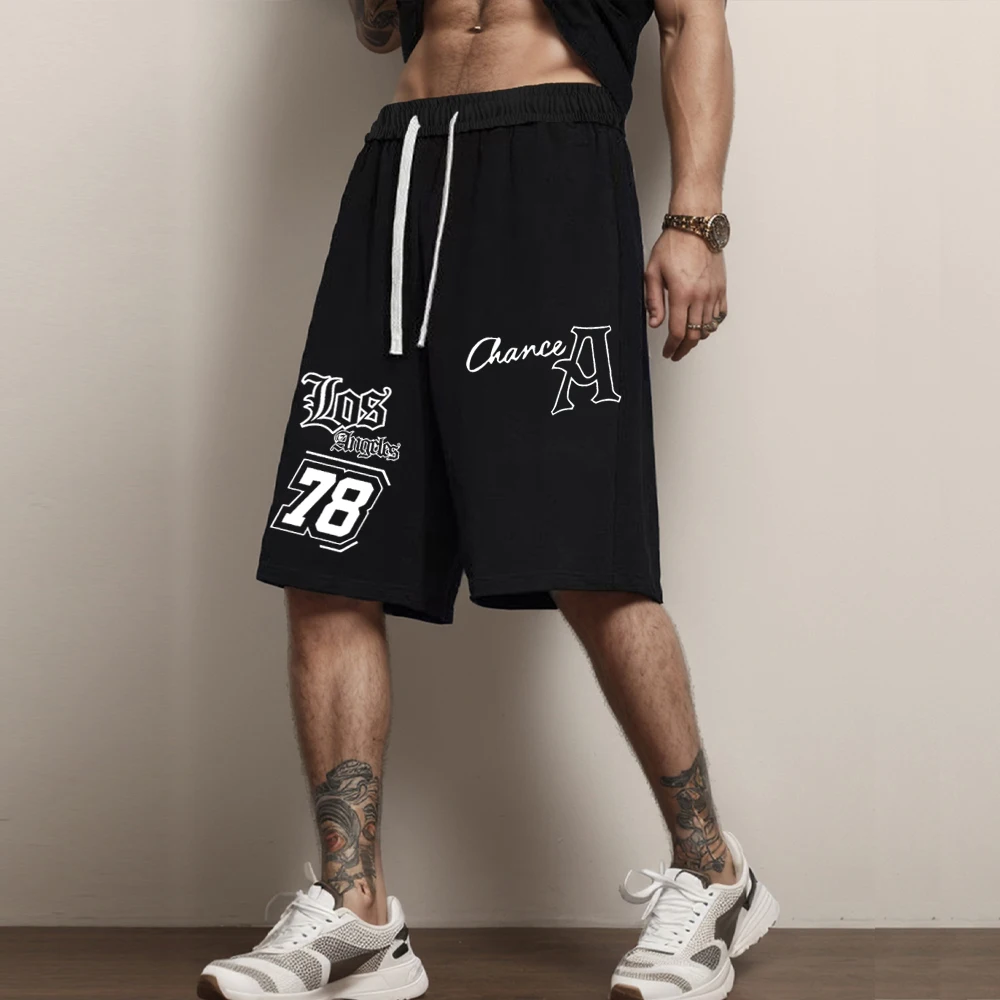 Street Fashion Los Angeles - Celana pendek olahraga pria, celana pendek