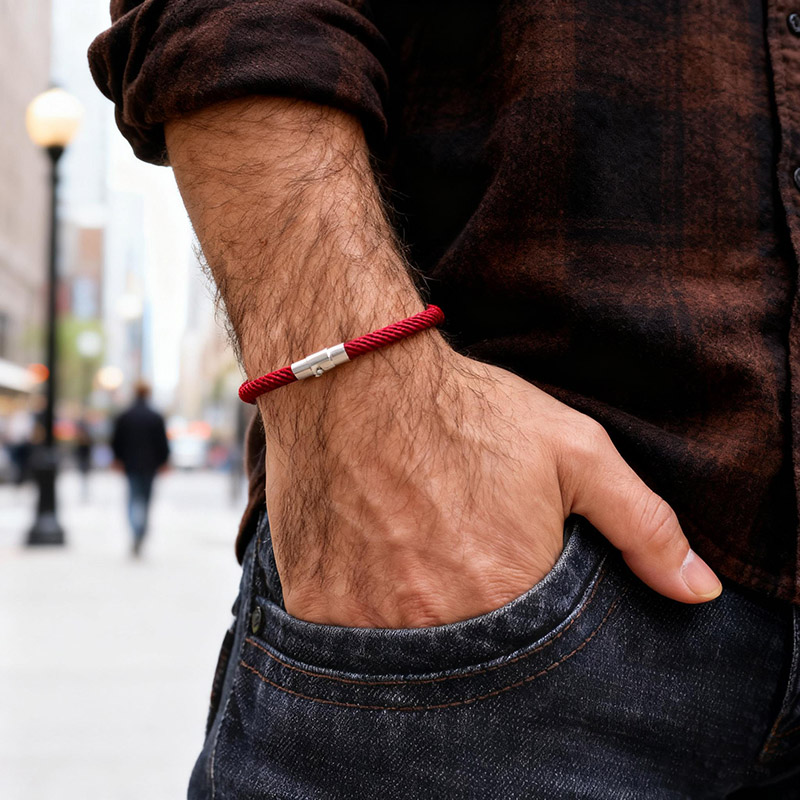 Street Fashion Milan - Gelang Tali Rajut Buatan Tangan Kelas