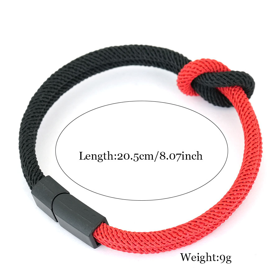 Gelang Tali Pria 5 Gaya Simpul - Street Fashion Milan ulasan dan harga