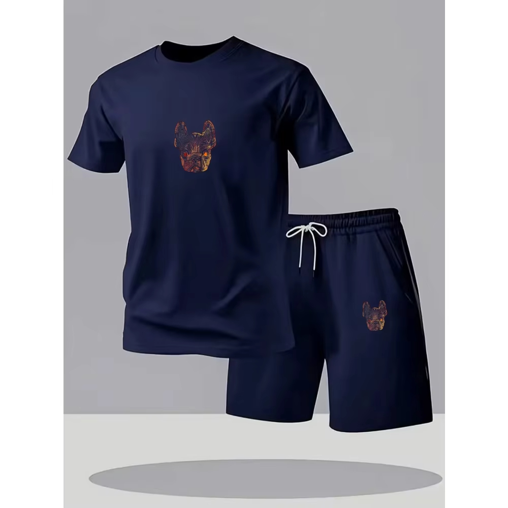 Set Lengan Pendek Fashion Pria - Street Fashion Tshirt ulasan dan harga