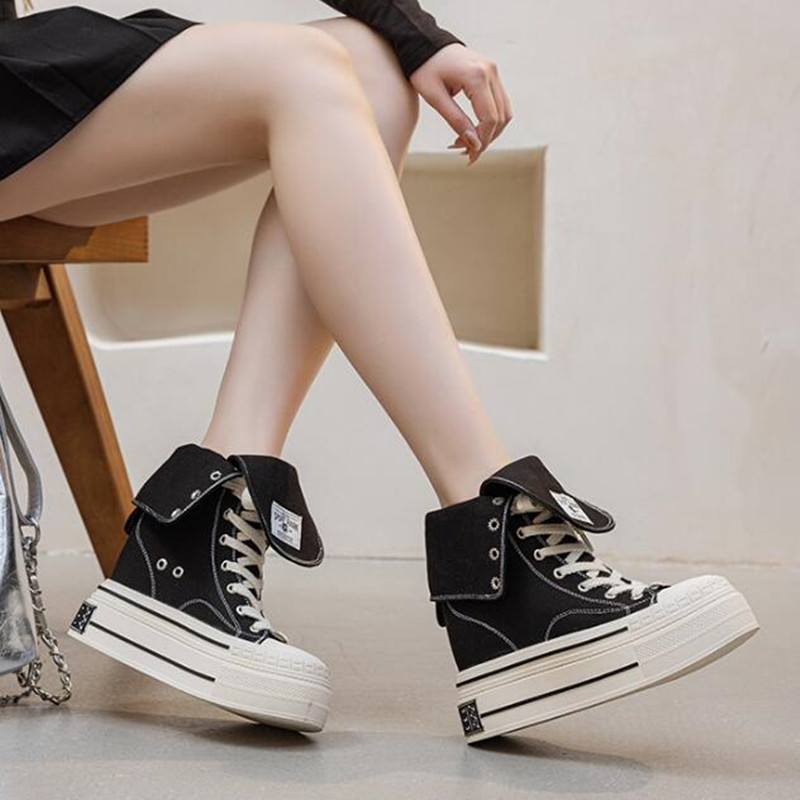 Sepatu Skateboard 12CM Breatha - Street Fashion Denim ulasan dan harga
