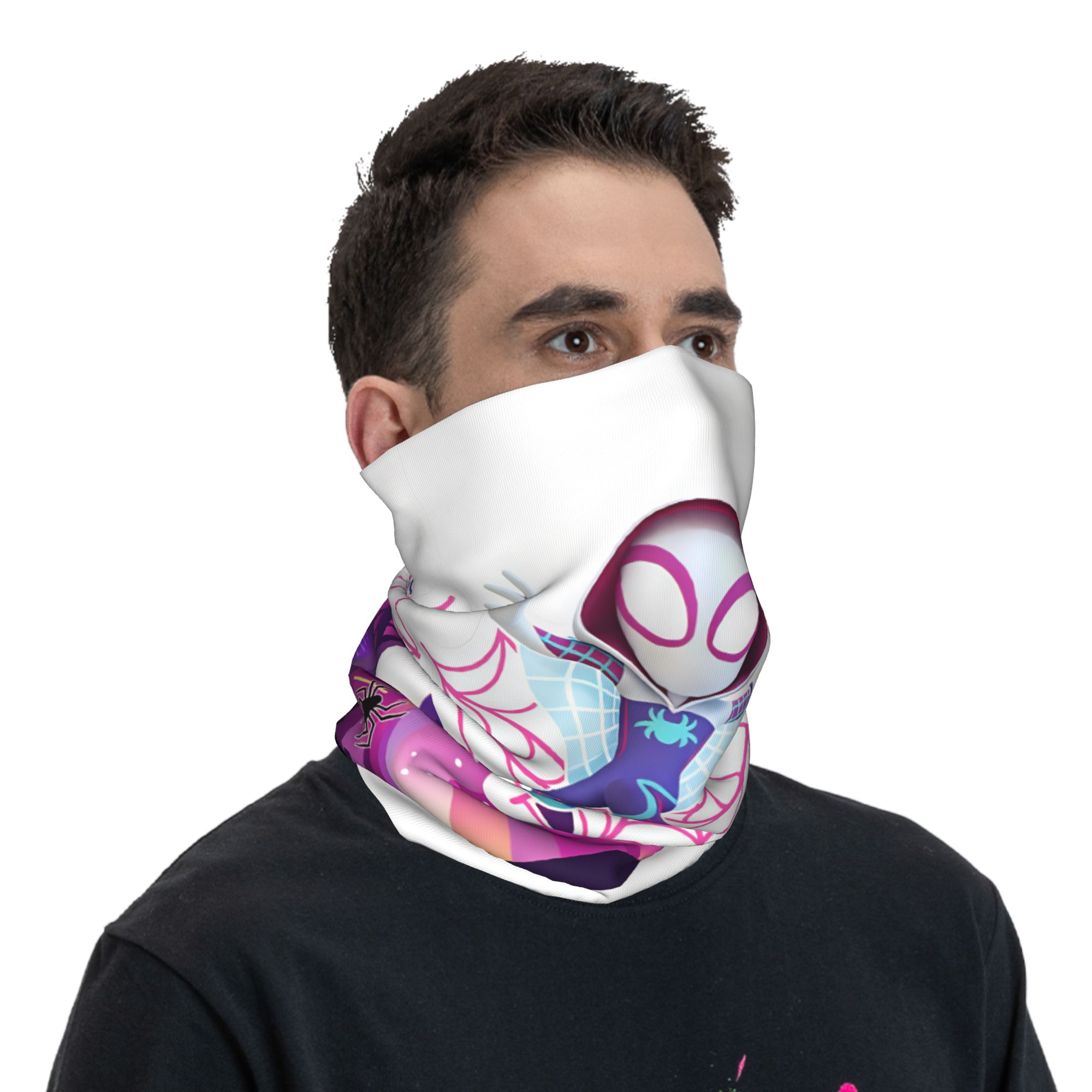 Bandana Spider Ghost Gwens Vin - Balaclava Face Mask ulasan dan harga
