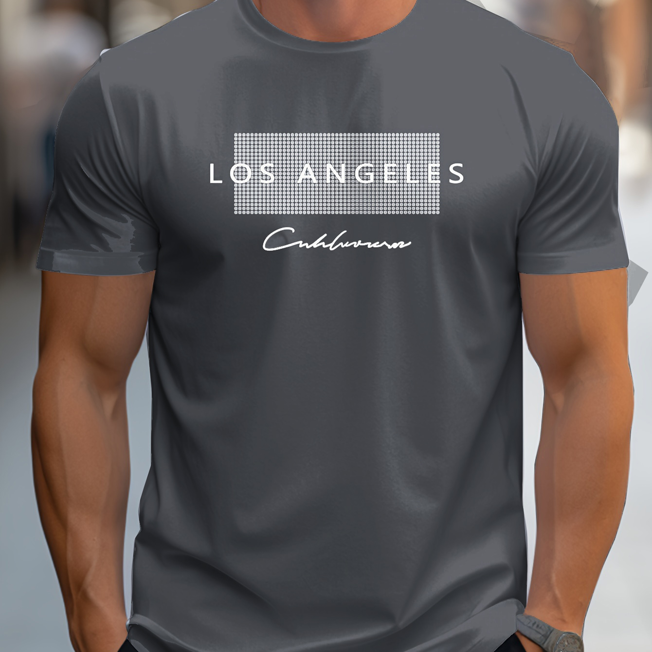 Los Angeles Pola Cetak 3D Olah - Street Fashion Los Angeles ulasan dan harga
