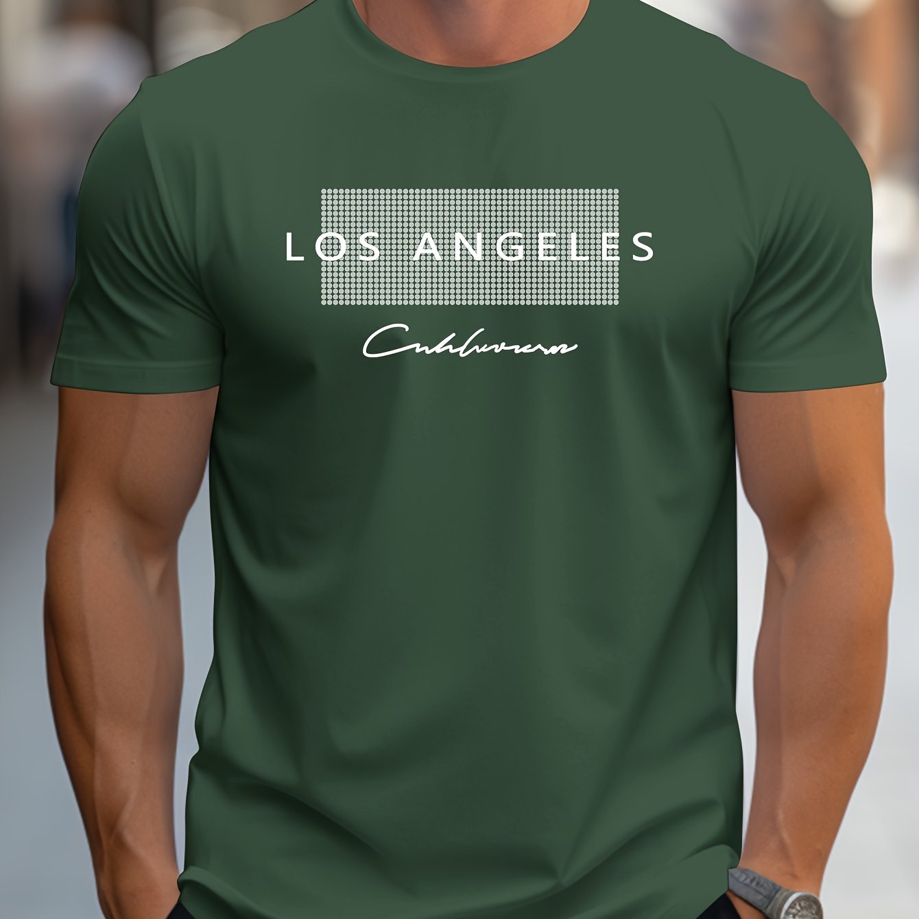 Los Angeles Pola Cetak 3D Olah - Street Fashion Los Angeles ulasan dan harga