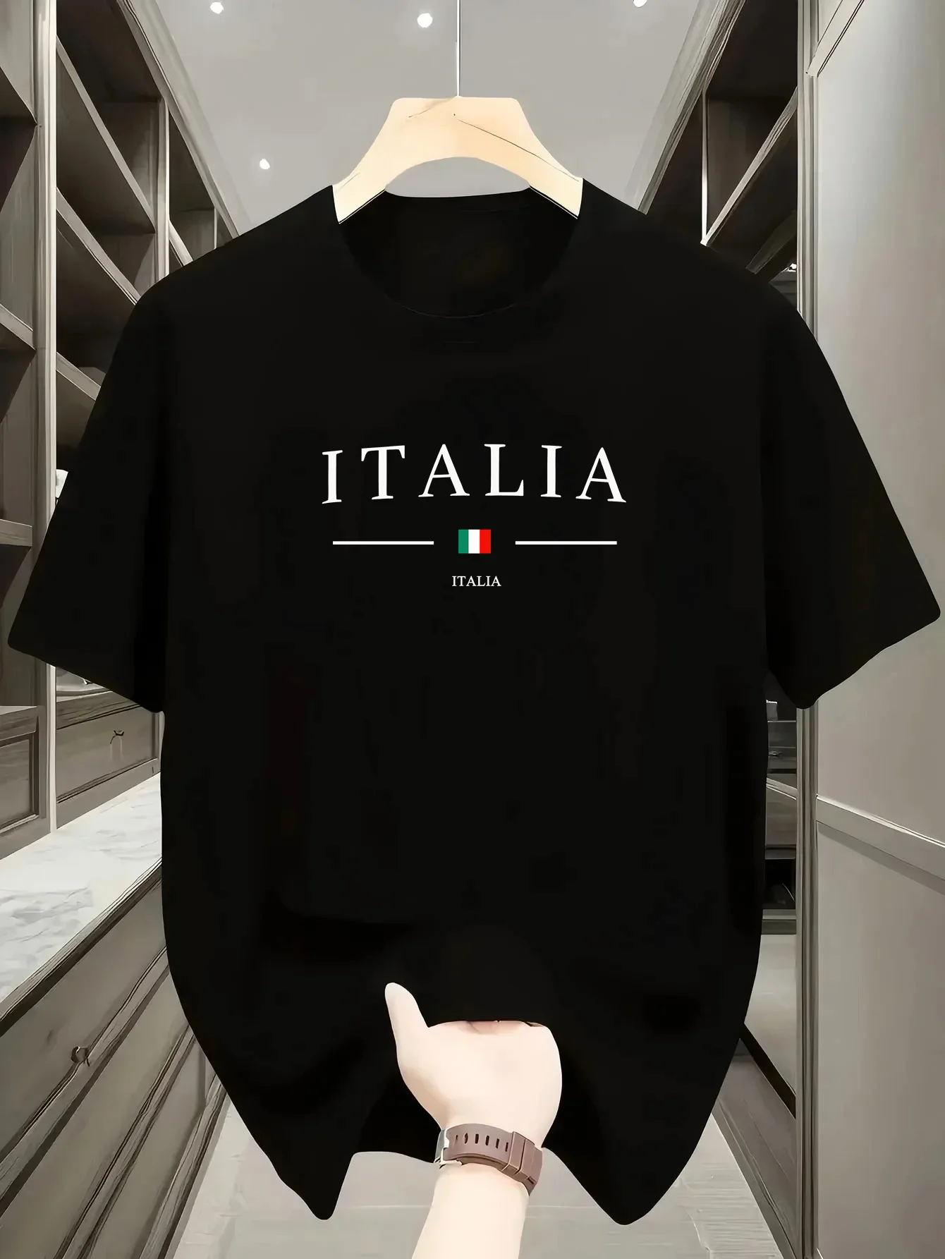 Kaus Olahraga Musim Panas Pria - Street Fashion Milan ulasan dan harga