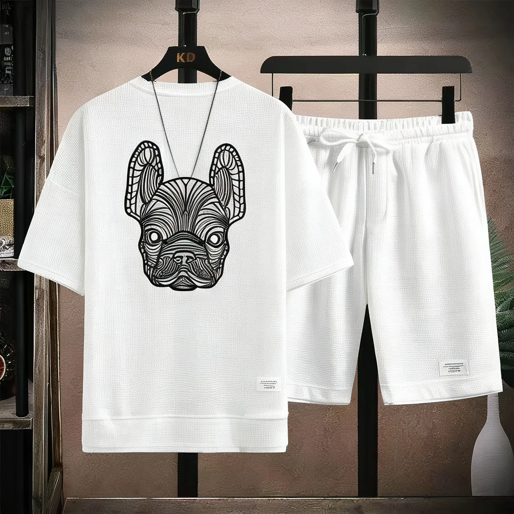 Setelan Kaos Lengan Pendek dan - Street Fashion Tshirt ulasan dan harga