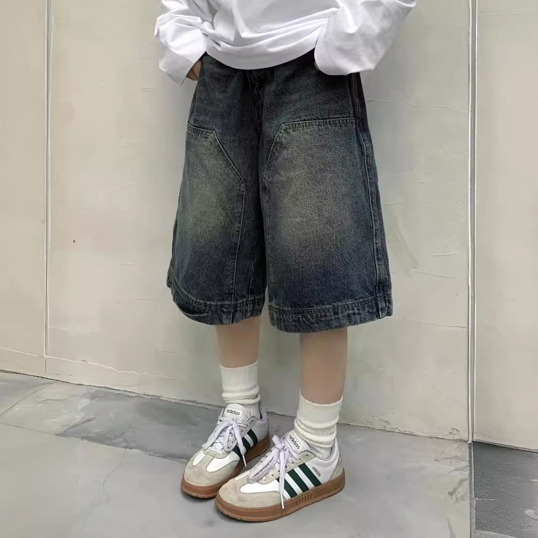 Celana Pendek Jeans Baggy Vint - Street Fashion Denim ulasan dan harga