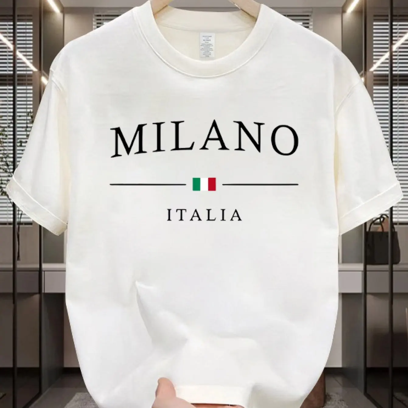 Kaos Pria Milan Italia, Fashio - Street Fashion Milan ulasan dan harga