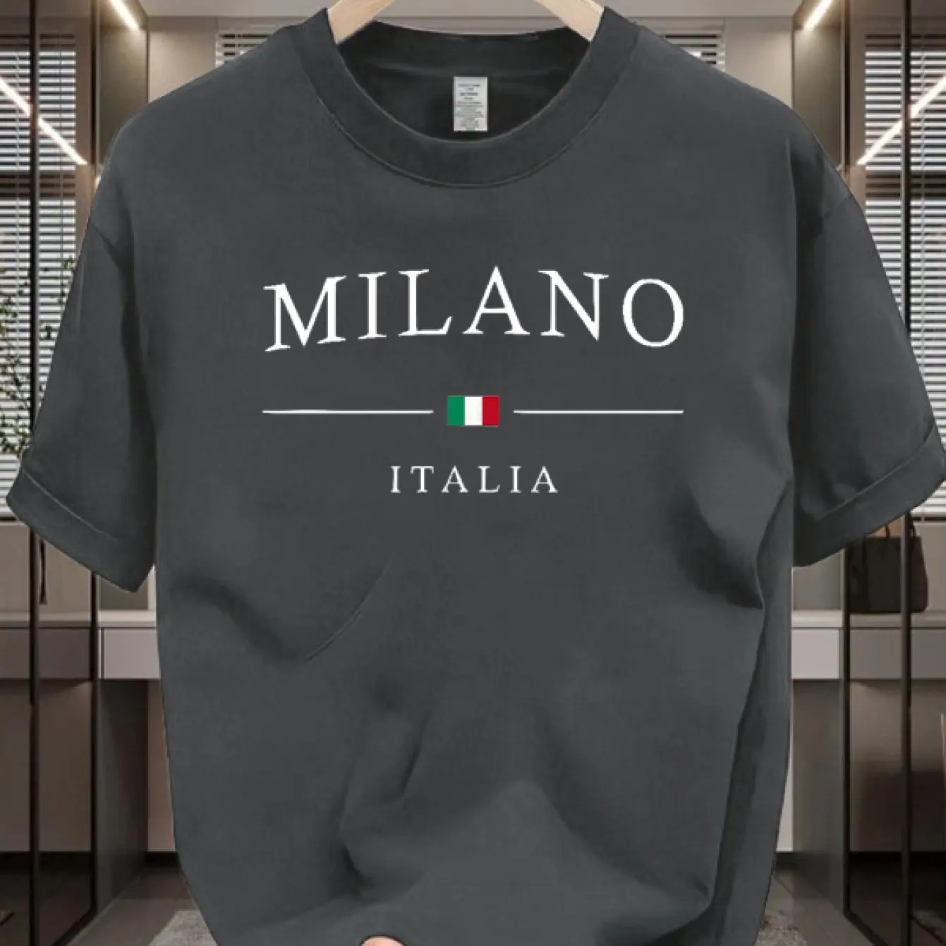 Kaos Pria Milan Italia, Fashio - Street Fashion Milan ulasan dan harga