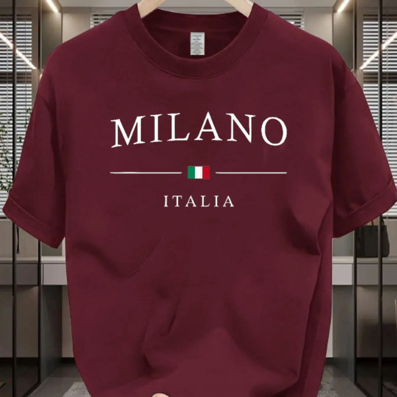 Kaos Pria Milan Italia, Fashio - Street Fashion Milan ulasan dan harga