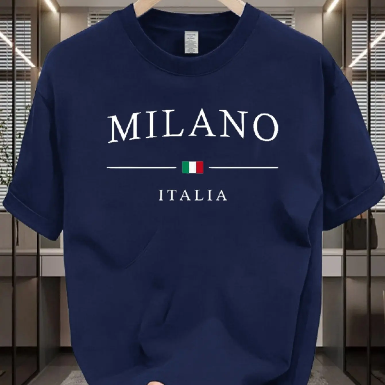 Kaos Pria Milan Italia, Fashio - Street Fashion Milan ulasan dan harga