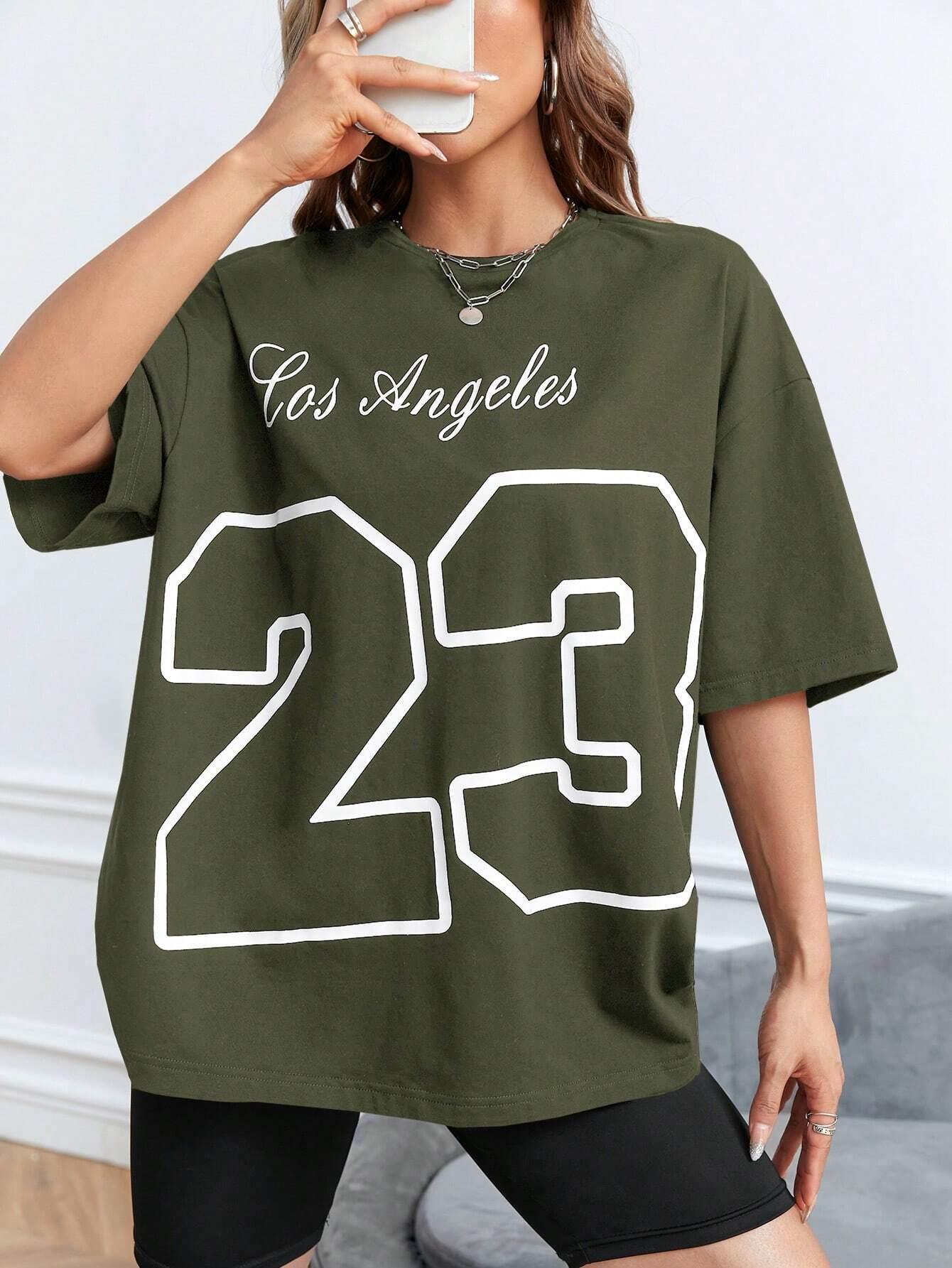 Kaus wanita Los Angeles 23 