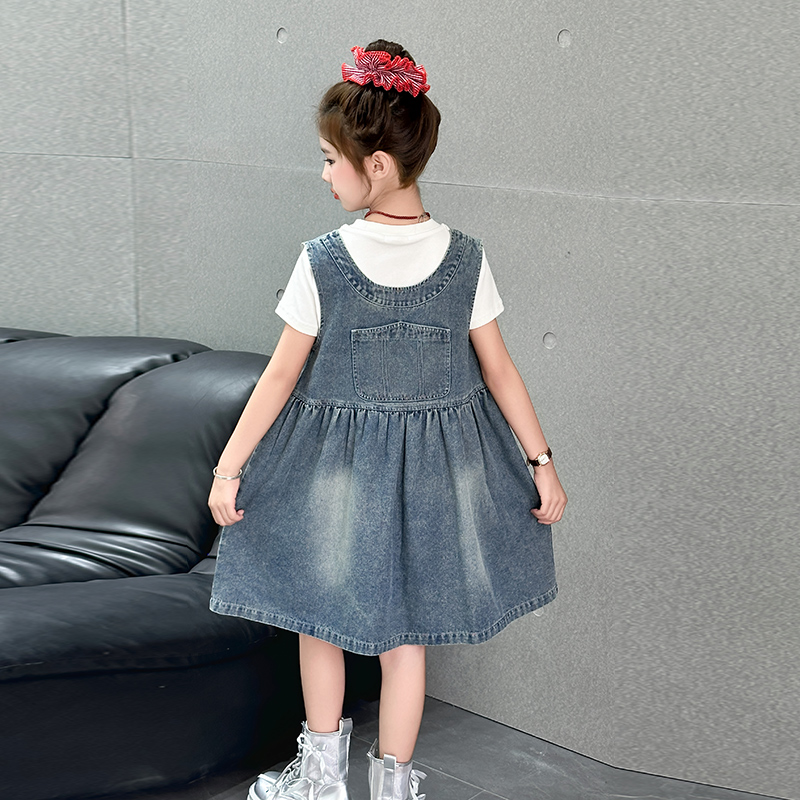 Pakaian Fashion Anak-anak yang - Street Fashion Denim ulasan dan harga