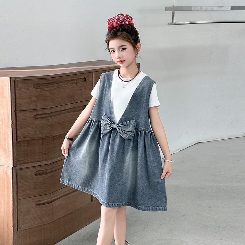 Pakaian Fashion Anak-anak yang - Street Fashion Denim ulasan dan harga