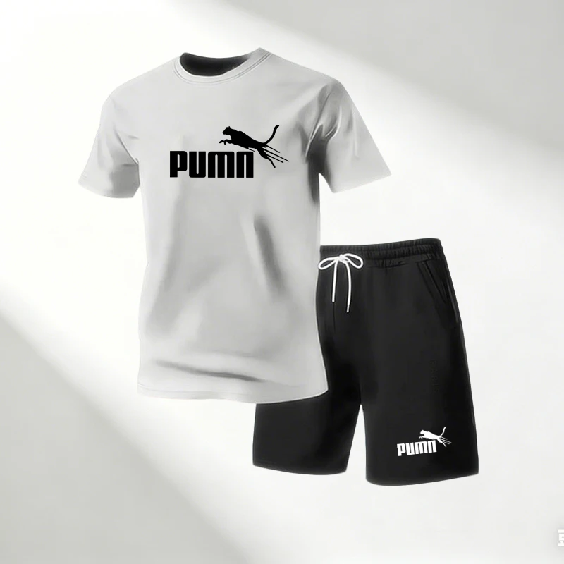 Promo Panas 2026 Set Kaos Pria - Street Fashion Tshirt ulasan dan harga