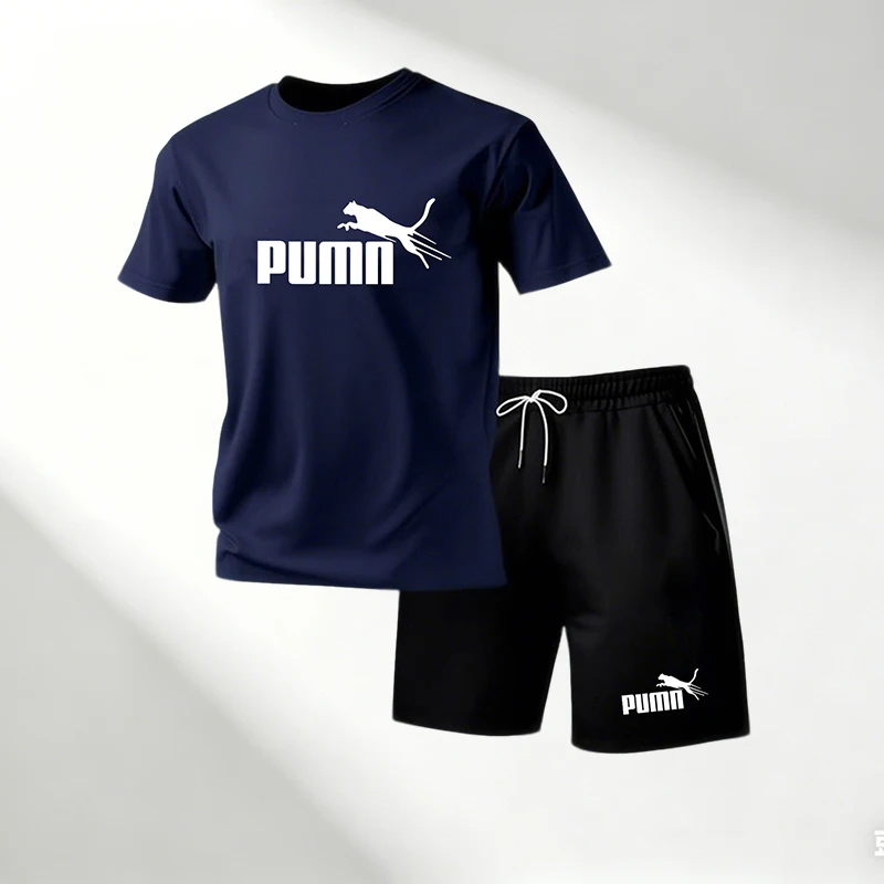 Promo Panas 2026 Set Kaos Pria - Street Fashion Tshirt ulasan dan harga
