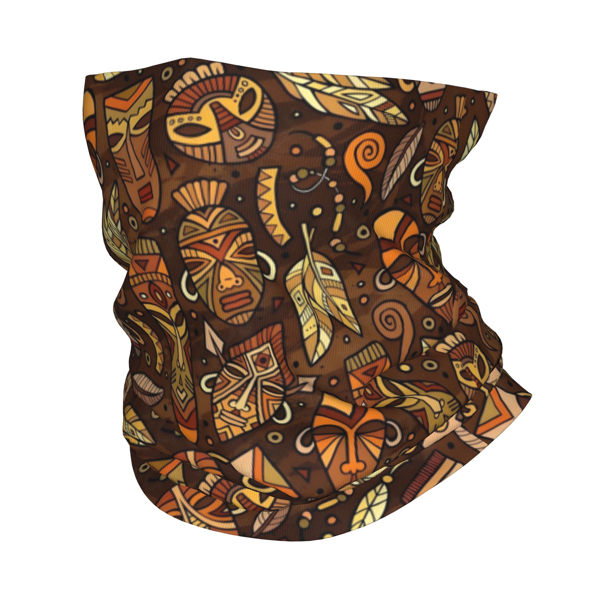 Bandana motif topeng suku adat - Balaclava Face Mask ulasan dan harga
