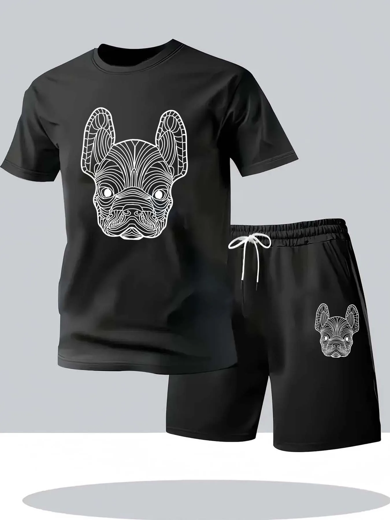 Setelan Kaos Lengan Pendek dan - Street Fashion Tshirt ulasan dan harga