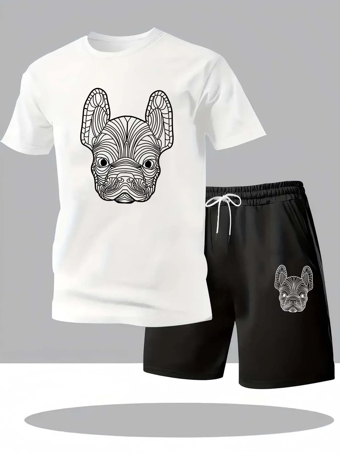 Setelan Kaos Lengan Pendek dan - Street Fashion Tshirt ulasan dan harga