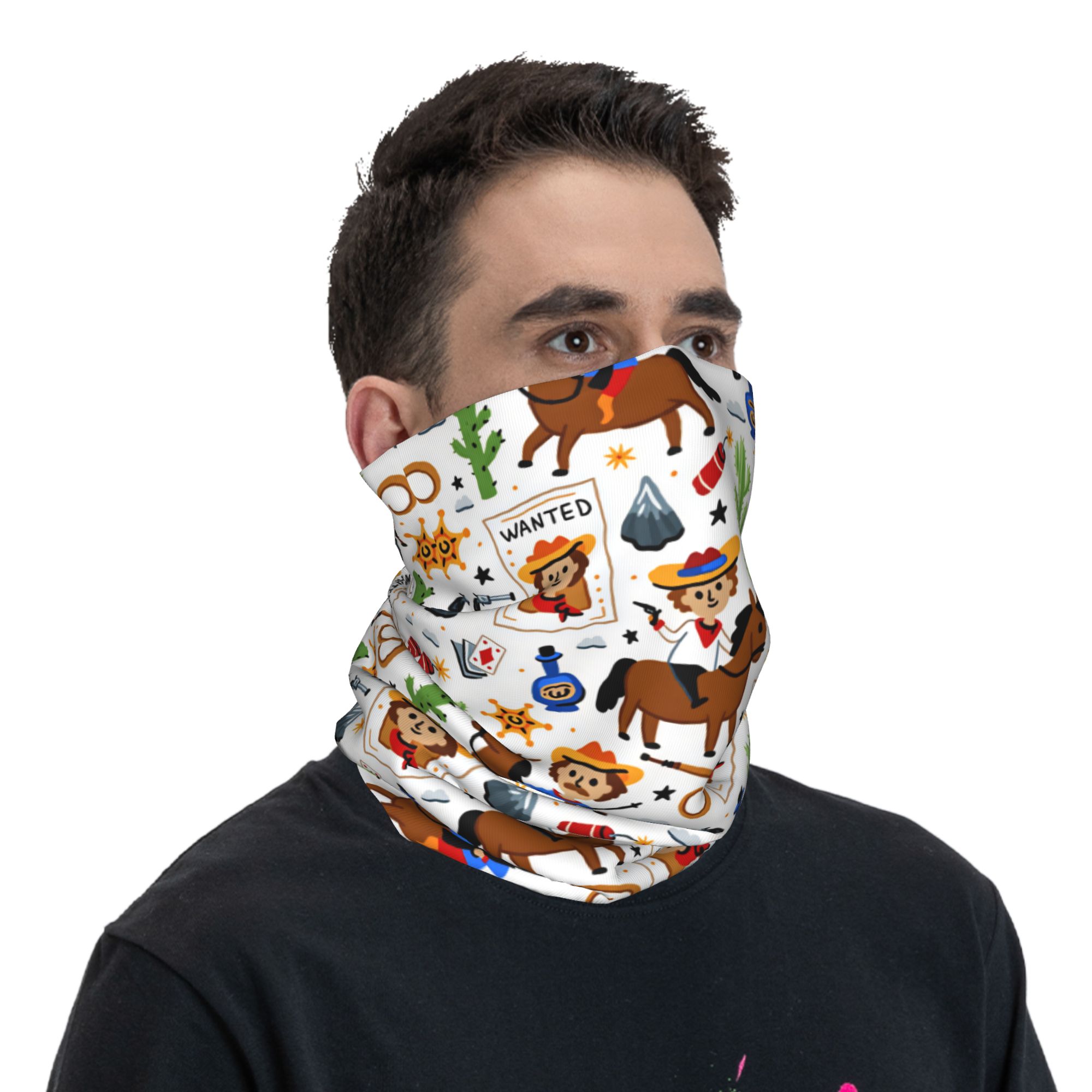 Masker Balaclava Koboi Barat A - Balaclava Face Mask ulasan dan harga