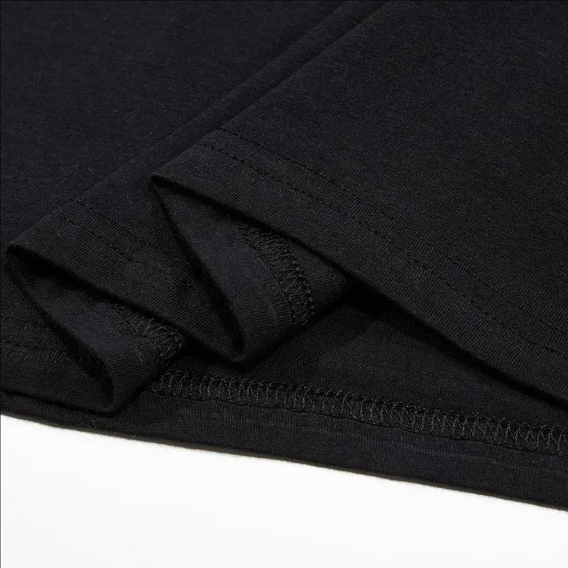 Kaus lengan pendek longgar unt - Street Fashion Tokyo ulasan dan harga