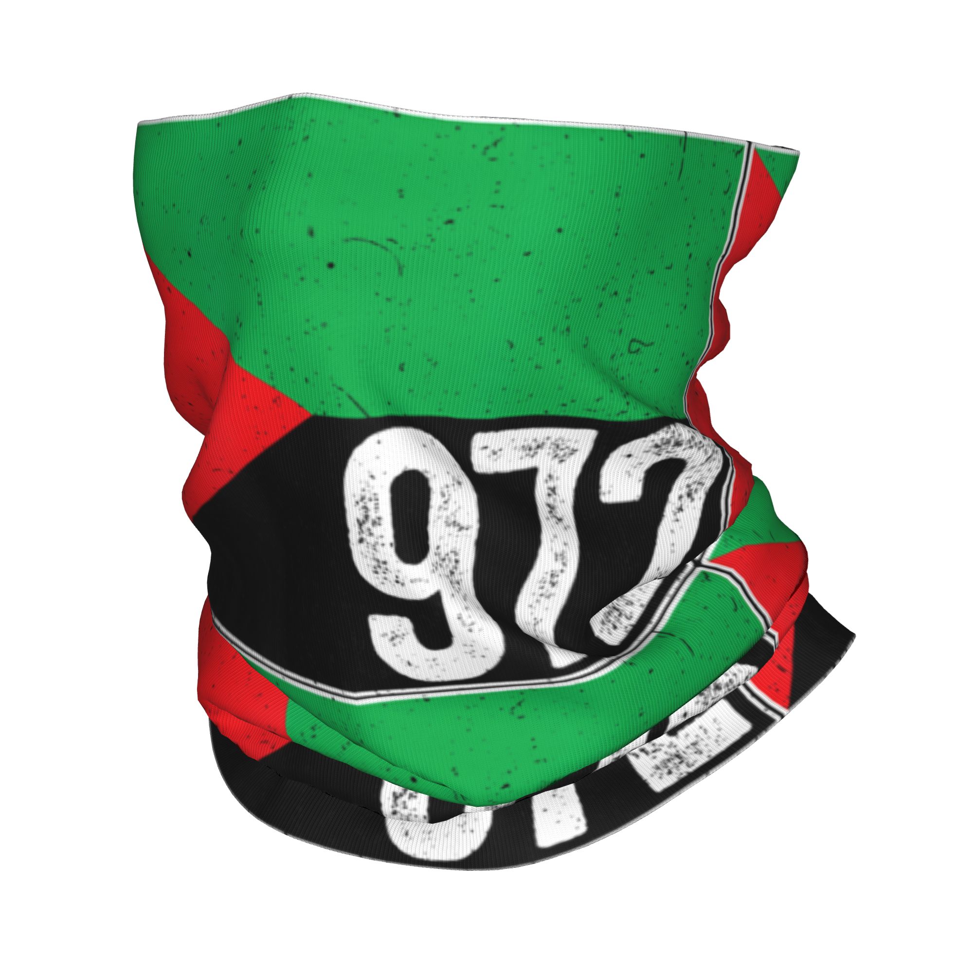 Martinique 972 Madinina Flag B - Balaclava Face Mask ulasan dan harga