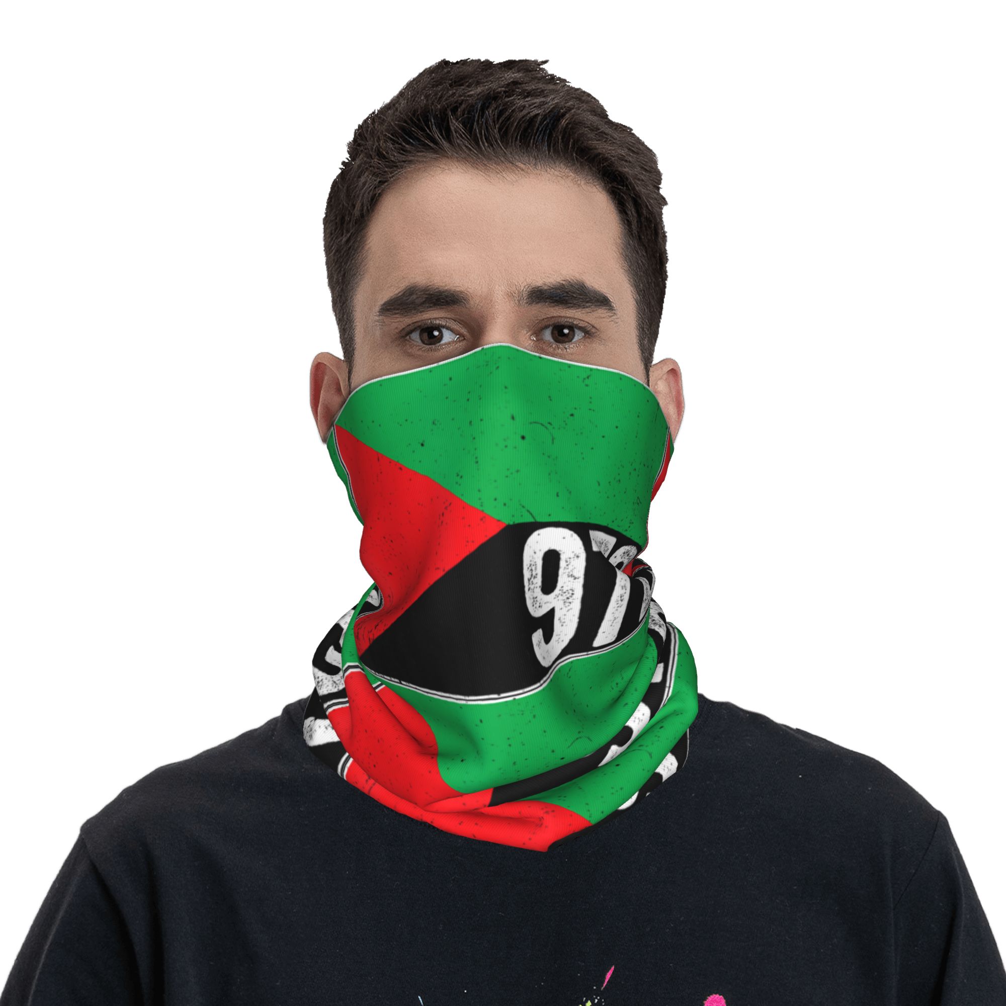 Martinique 972 Madinina Flag B - Balaclava Face Mask ulasan dan harga