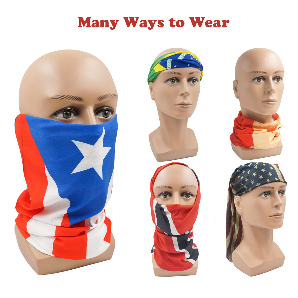 Bandana Bendera Nigeria Pelind - Balaclava Face Mask ulasan dan harga