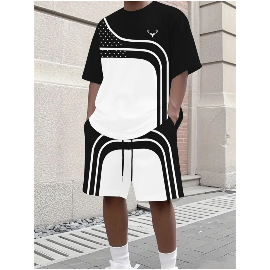 Setelan Kaos dan Celana Pendek - Street Fashion Tshirt ulasan dan harga