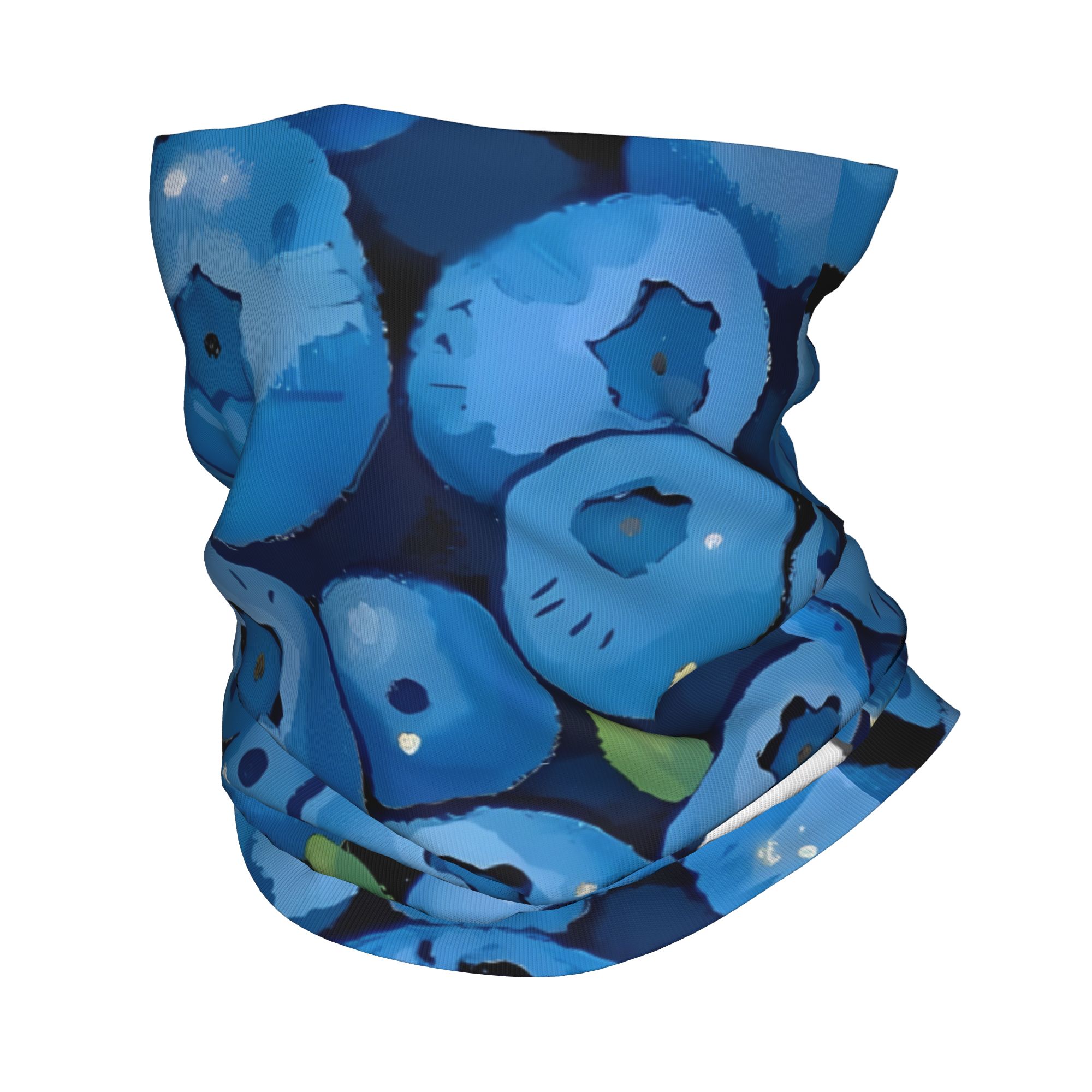 Fruit Print Blueberry dengan K - Balaclava Face Mask ulasan dan harga