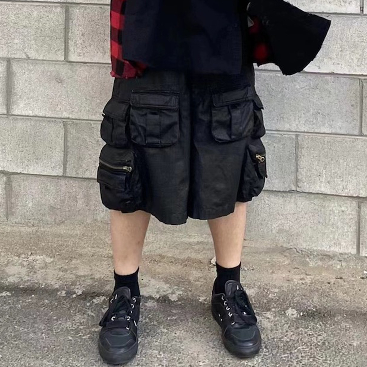 Celana Pendek Kargo Techwear L - Techwear Pants Tactical ulasan dan harga